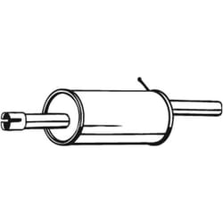 Silencieux arrière BOSAL 200-015