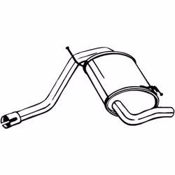 Silencieux arrière BOSAL 200-113