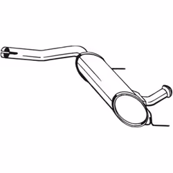 Silencieux central BOSAL 200-729