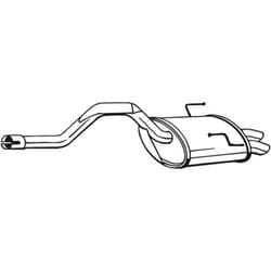 Silencieux arrière BOSAL 200-803