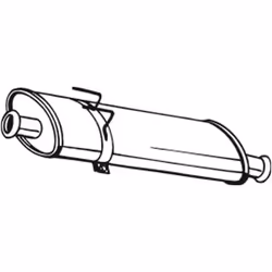Silencieux central BOSAL 200-825