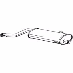 Silencieux central BOSAL 215-755