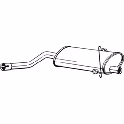 Silencieux central BOSAL 215-761