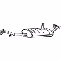 Silencieux central BOSAL 219-109