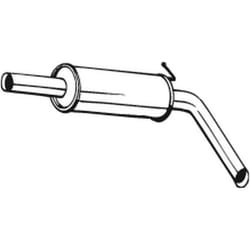Silencieux central BOSAL 220-107