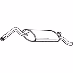 Silencieux arrière BOSAL 220-649