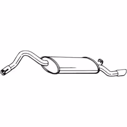 Silencieux arrière BOSAL 220-653