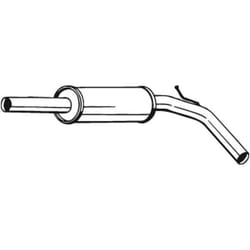 Silencieux central BOSAL 227-469