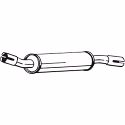Silencieux central BOSAL 228-253