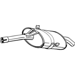 Silencieux arrière BOSAL 228-331
