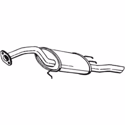 Silencieux arrière BOSAL 228-897