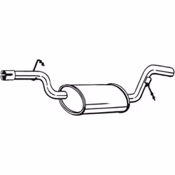 Silencieux central BOSAL 233-157
