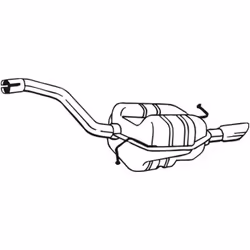Silencieux arrière BOSAL 233-159