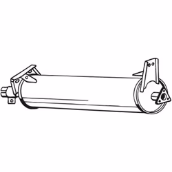 Silencieux arrière BOSAL 233-497