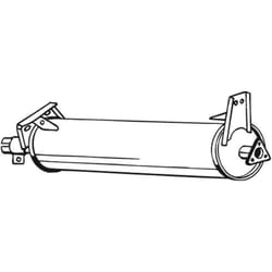 Silencieux arrière BOSAL 233-497
