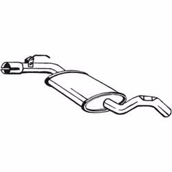 Silencieux central BOSAL 233-561