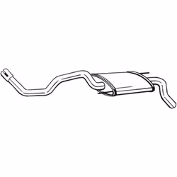 Silencieux arrière BOSAL 233-605
