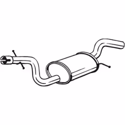 Silencieux central BOSAL 233-767