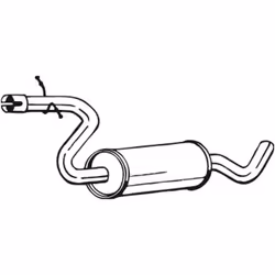 Silencieux central BOSAL 233-805