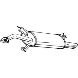 Silencieux arrière BOSAL 235-161