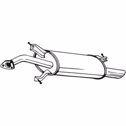 Silencieux arrière BOSAL 235-165