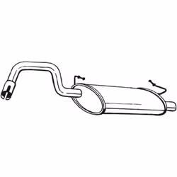 Silencieux arrière BOSAL 235-203