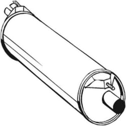 Silencieux arrière BOSAL 235-899