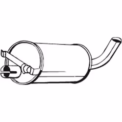 Silencieux central BOSAL 235-909