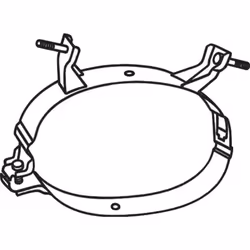 Suspension, échappement BOSAL 251-016