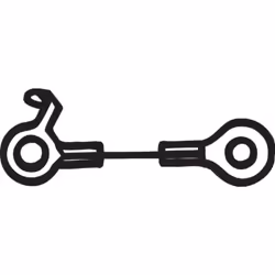 Suspension, échappement BOSAL 251-090