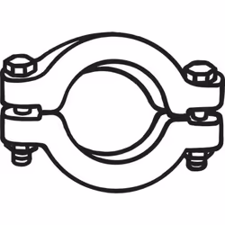 Collier de serrage, échappement BOSAL 254-270