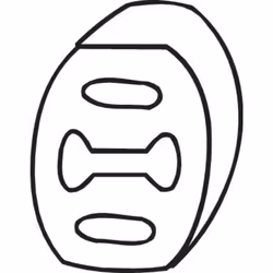 Silent bloc d'échappement BOSAL 255-022