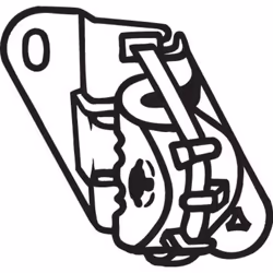 Silent bloc d'échappement BOSAL 255-172