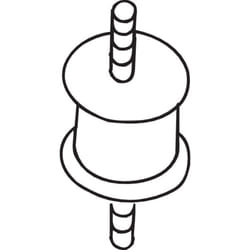 Support caoutchouc, échappement BOSAL 255-458