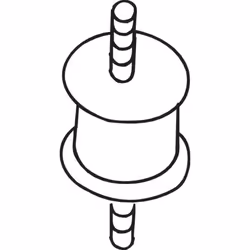 Support caoutchouc, échappement BOSAL 255-473