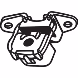 Support caoutchouc, échappement BOSAL 255-548