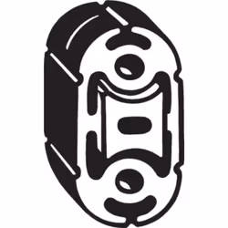 Silent bloc d'échappement BOSAL 255-557
