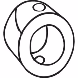 Support caoutchouc, échappement BOSAL 255-609