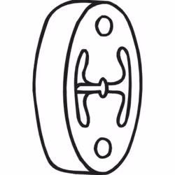 Silent bloc d'échappement BOSAL 255-820