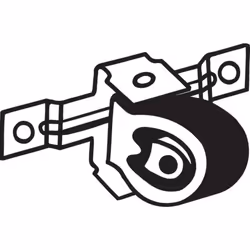 Support caoutchouc, échappement BOSAL 255-975