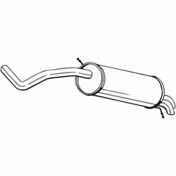 Silencieux arrière BOSAL 278-107