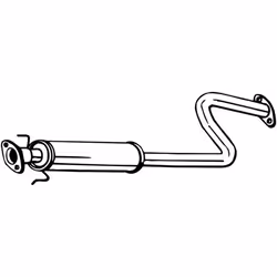 Silencieux central BOSAL 278-111