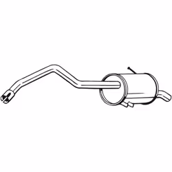Silencieux arrière BOSAL 278-707
