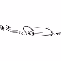 Silencieux arrière BOSAL 279-027
