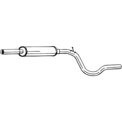 Silencieux central BOSAL 279-119
