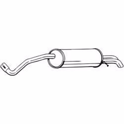 Silencieux arrière BOSAL 279-299