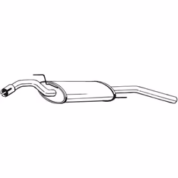 Silencieux arrière BOSAL 279-483