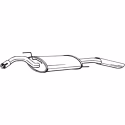 Silencieux arrière BOSAL 279-489