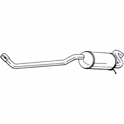 Silencieux arrière BOSAL 279-783