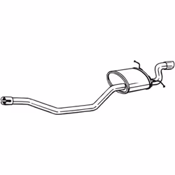Silencieux arrière BOSAL 280-197